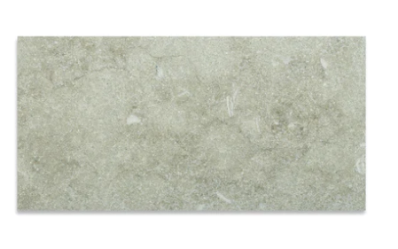 Full Tile Sample - Sea Grass Limestone Tile - 12" x 24" x 1/2" Flamed & Brushed