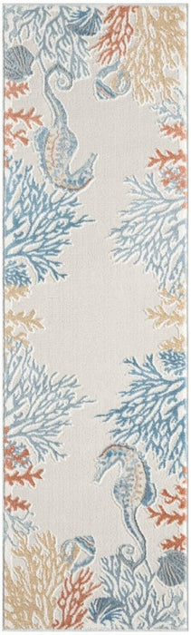 Seaside Polypropylene & Polyester Ivory Multi IVMTC