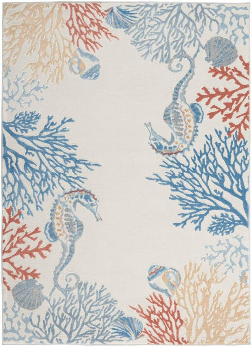 Seaside Polypropylene & Polyester Ivory Multi IVMTC