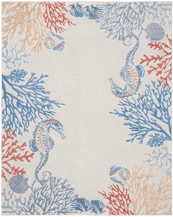 Seaside Ivory Multi Polypropylene & Polyester IVMTC