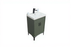 Sempre Wood Pine Green Bathroom Vanity Pine Green 3