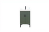 Sempre Wood Pine Green Bathroom Vanity Pine Green 1