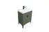 Sempre Wood Pine Green Bathroom Vanity Pine Green 3