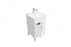 Sempre Wood White Bathroom Vanity White 3