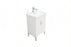 Sempre Wood White Bathroom Vanity White 4