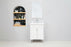 Sempre Wood White Bathroom Vanity White 2