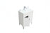 Sempre Wood White Bathroom Vanity White 3