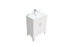 Sempre Wood White Bathroom Vanity White 4