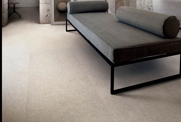 Sensi Porcelain White Lithos