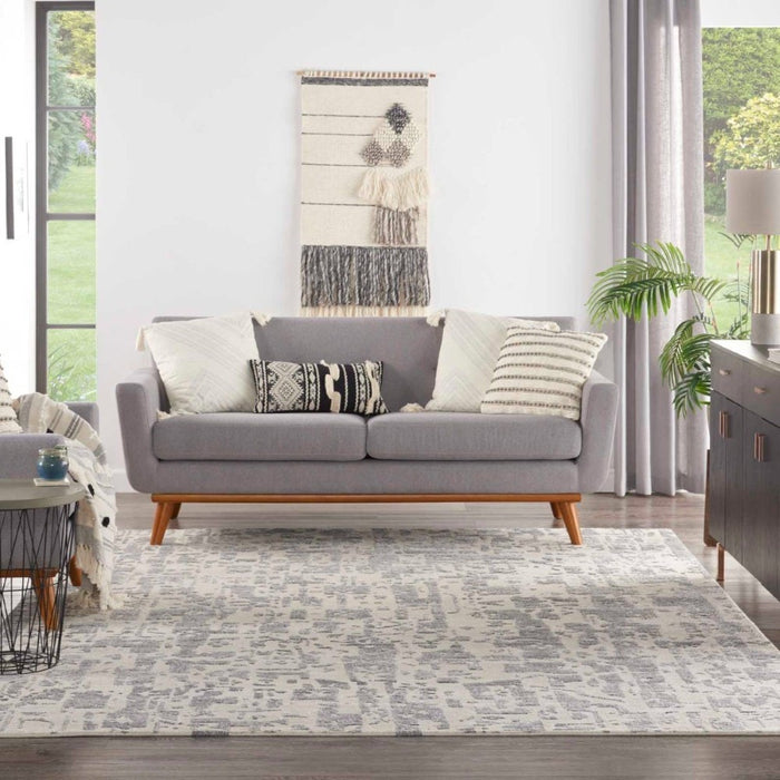Silk Shadows Ivory Grey Wool Blend IVGRY