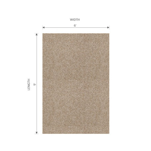 Time Swept Nylon Shell Island 320 Area Rug LR060 Textured 3