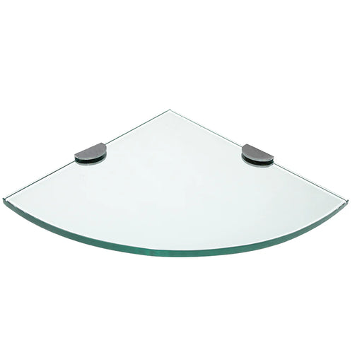 Glass Brushed Nickel Bathroom Shelf Brushed Nickel 1