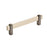 Mulino Aluminum Silver Champagne / Black Nickel Cabinet Pull 1