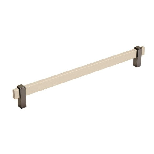 Mulino Aluminum Silver Champagne / Black Nickel Cabinet Pull 3