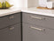 Mulino Aluminum Silver Champagne / Black Nickel Cabinet Pull 6