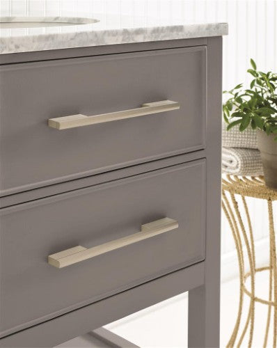 Separa Aluminum Silver Champagne Cabinet Pull 4
