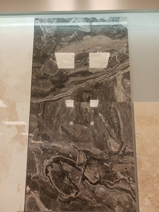 Silver Fantasy Marble Tile Polished 2