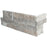 Titanium Split Face Travertine Ledger Corner - 6" x 18" x 3/4"