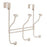 Over-the-Door Steel Silver Hook 1