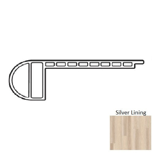 Colebrook Vinyl Silver Lining Csilv Stair Nose Urethane 1