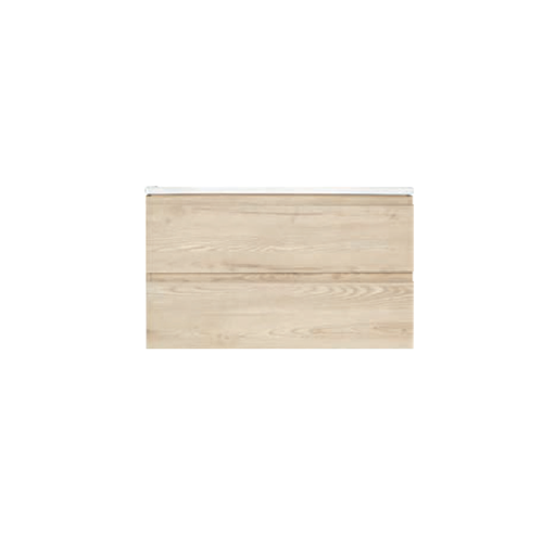 Simena Wood Oak Bathroom Vanity Oak 1
