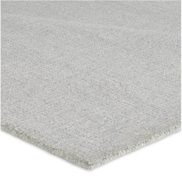 Tucker Wool Sky CLOUD Area Rug TUCKR Textured 1