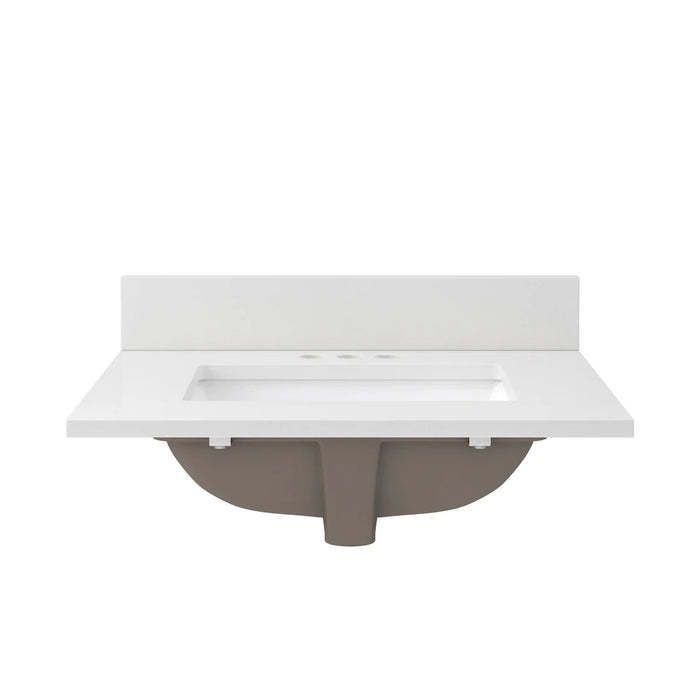 Ceramic White Vanity Top Glossy 4