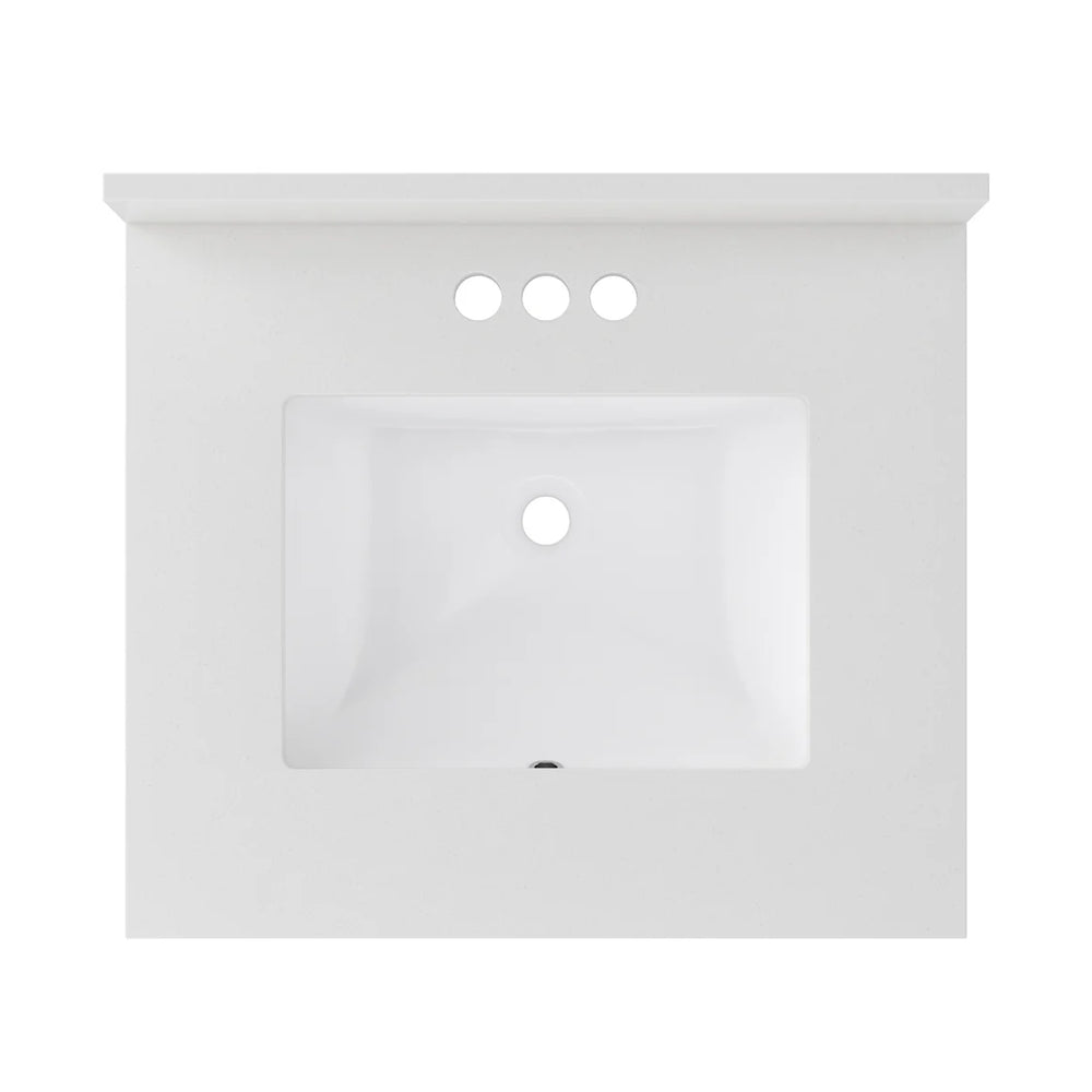 Ceramic White Vanity Top Glossy 5