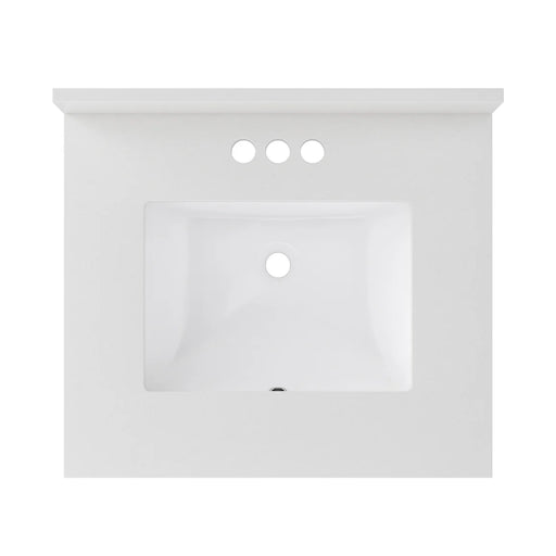 Ceramic White Vanity Top Glossy 5