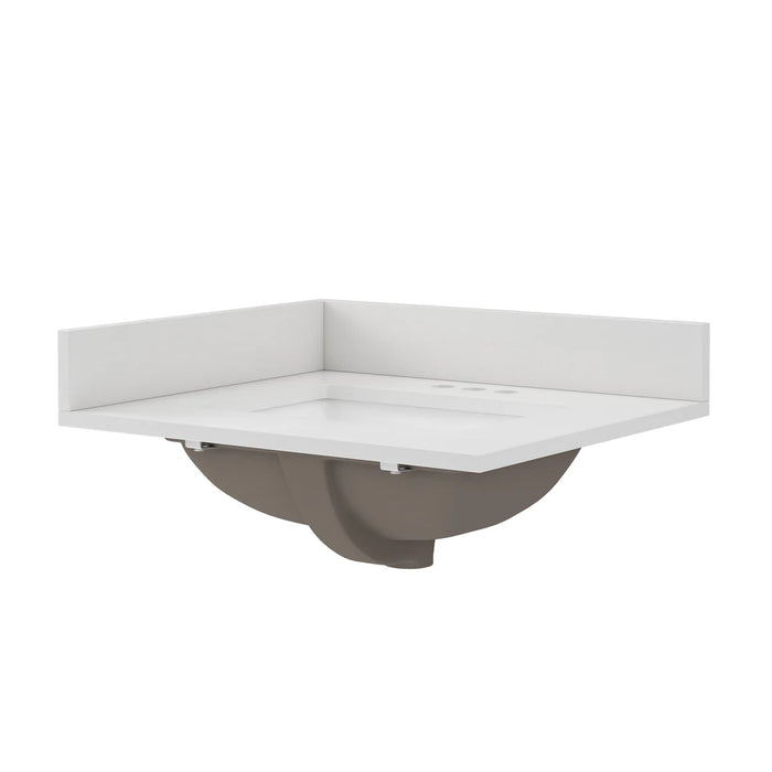 Ceramic White Vanity Top Glossy 2