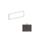 Arricciato Dusk Porcelain Floor & Wall Trim - 3" x 12" Bullnose