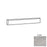 Axivis Cinder Porcelain Floor & Wall Trim - 3" x 24" Bullnose