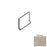 Axivis Oatmeal Porcelain Floor & Wall Trim - 6" x 12" Rounded Top Cove Base