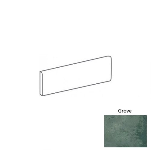 Primova Grove Porcelain Floor & Wall Trim - 3" x 12" Bullnose