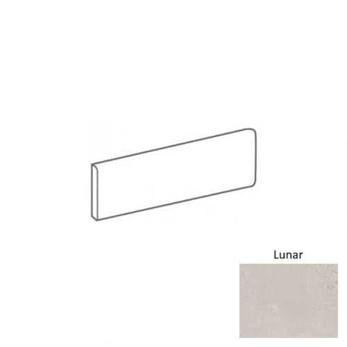 Primova Lunar Porcelain Floor & Wall Trim - 3" x 12" Bullnose