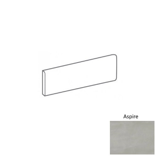 Urbanore Aspire Porcelain Floor & Wall Trim - 3" x 12" Bullnose
