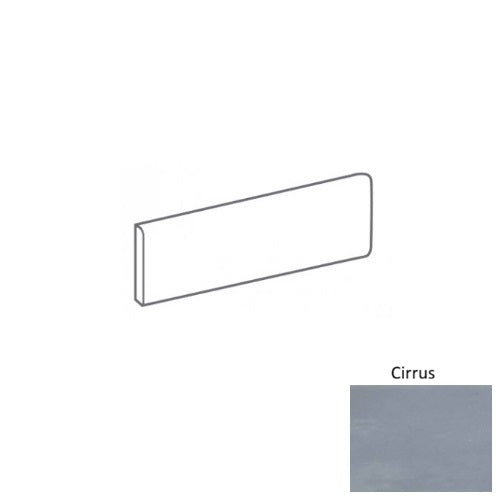 Urbanore Cirrus Porcelain Floor & Wall Trim - 3" x 12" Bullnose