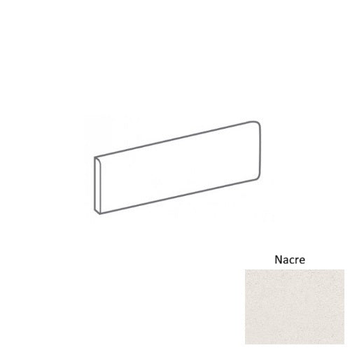 Urbanore Nacre Porcelain Floor & Wall Trim - 3" x 12" Bullnose