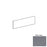 Urbanore Slate Haze Porcelain Floor & Wall Trim - 3" x 12" Bullnose