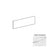 Venatura Alpine Alabaster Porcelain Floor & Wall Trim - 3" x 12" Bullnose