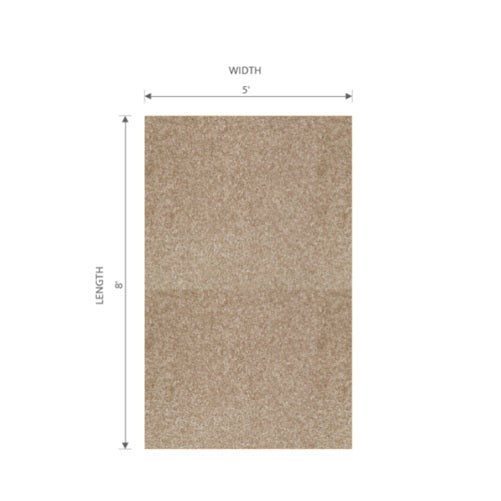 Rose Creek Nylon Soft Suede 706 Area Rug 5C324 Textured 2