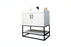 Solana Wood White Bathroom Vanity White 2