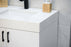 Solana Wood White Bathroom Vanity White 4