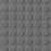 Solid 996 Black Vantage Raised Circular Rubber Tile Flooring - Textured