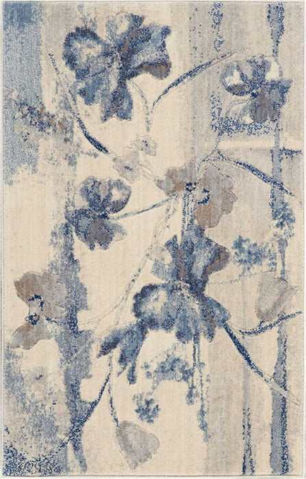 Somerset Polypropylene Blend Ivory Blue IVBLU