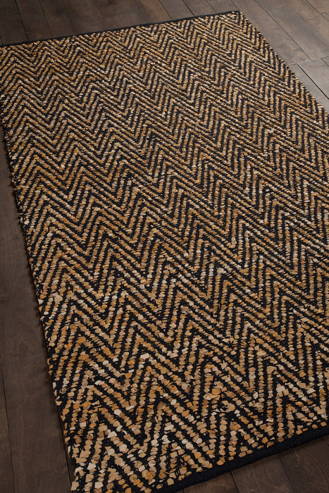 Leather 40202 Area Rug Textured 1