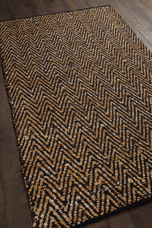 Leather 40202 Area Rug Textured 1