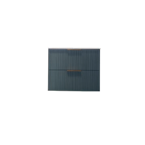 Sorrento Wood Forest Green Bathroom Vanity Forest Green 1