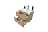 Sorrento Wood Natural Oak Bathroom Vanity Natural Oak 3