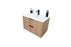 Sorrento Wood Natural Oak Bathroom Vanity Natural Oak 4
